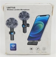 NEW Leettus Wireless Lavalier Microphones for