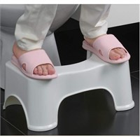 Portable Toilet Stool,7 Inch Anti-Slip Foot