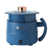 Electric Hot Pot, Mini Ramen Cooker, 1.5L