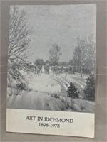 Art in Richmond Indiana 1898-1978