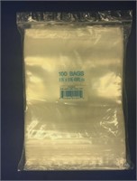 1000Pcs   8 x 8 4 Mil Industrial Poly Bags