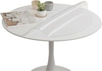 Round 22 Inch Clear PVC Table Cover Protector