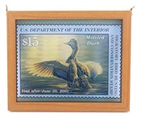 * U.S. Department $15 Glass Duck Stamp