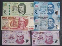 Bank of Mexico notes