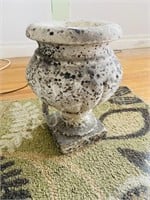 antique concrete urn