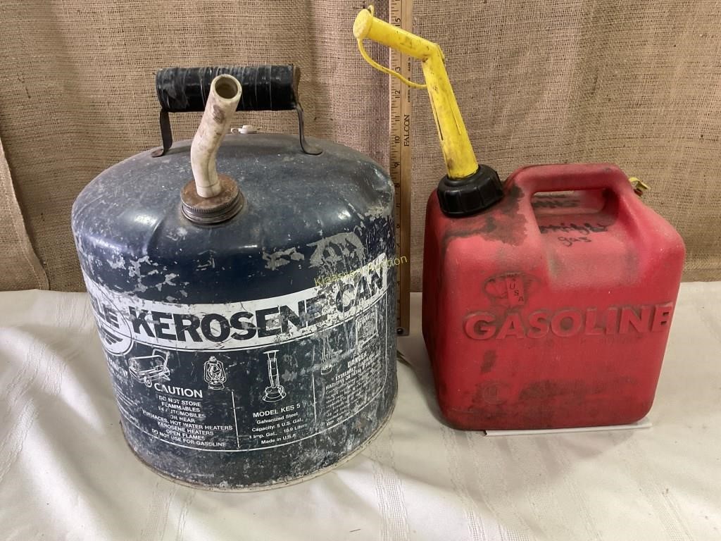 Vintage Eagle kerosene can, Gasoline gas can