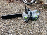 EGO Power chainsaw with battery