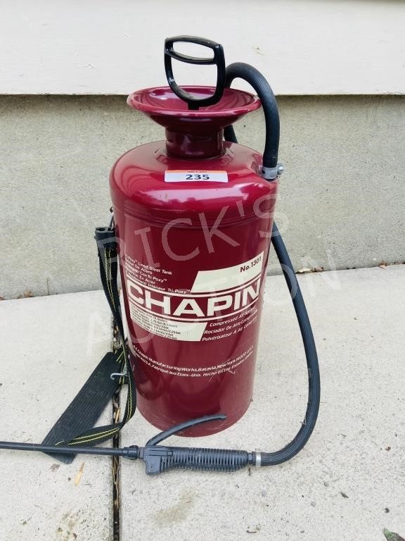 Chapin compressed air sprayer