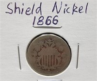1866 Shield Nickel