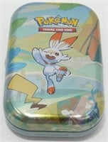 Pokémon Tin w/ 2 Pokémon Booster Packs, Metallic