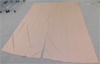 2 Brown Curtain Panels