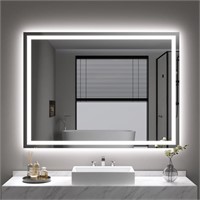 Dripex 40 x 32 Inch LED Vanity Bathroom Mirror,