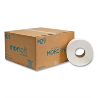 3.3 x 700 ft  Morcon Jumbo Toilet Paper  2-Ply  Wh