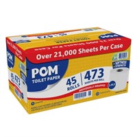 POM Bath Tissue  Septic Safe  2-Ply  White (473 sh