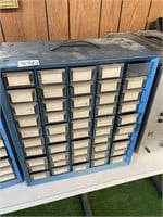 50 Box Metal Organizer w/Diodes, resistors
