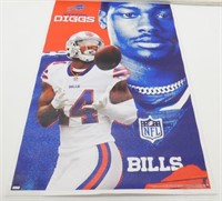 Stefon Diggs Wall Canvas
