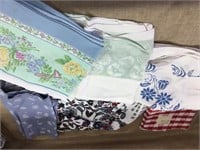 Table clothes, curtains ,