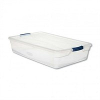 (5COUNT) Rubbermaid Container  41 qt  17.75x29x6.1