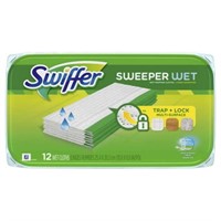 8 x 11  12Ct Swiffer Sweeper Wet Mopping Cloths  O