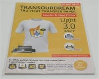 Transourdream Tru-Heat Transfer Paper