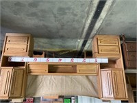 Headboard  with cabinets