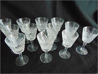 Set of 12 Waterford Crystal Wine Glasses - Alana
