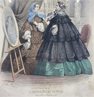 19th Century Fashion Plate A