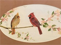 Springtime Cardinals Painting