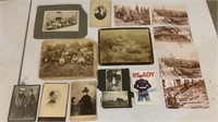 Lot Of Antique Photos & Post Cards