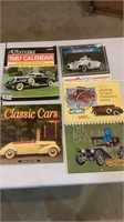 (5) Vintage Automotive Pictorial Calendars