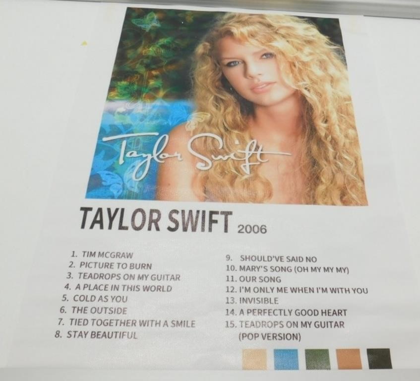 Canvas Poster - Taylor Swift 2006 Album Cover