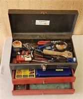 Homak 2 Drawer Tool Box Full of Tools. Missing