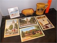 Vtg USA Travel Souvenir Postcards + More