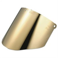 Gold-Coated Polycarbonate Dark Green Faceshield Wi