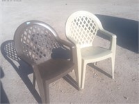 2 Plastic Chairs