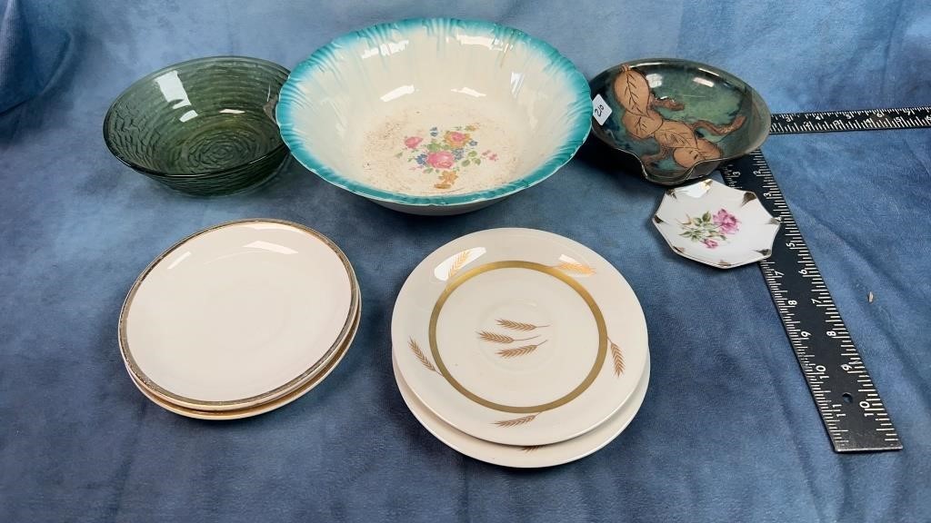 Homer Laughlin Bowl, Pottery Dish & More