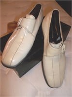MCM Men's White Patent Leather Shoes