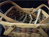 (2) Handled Baskets & Deer Sheds