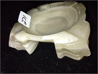 Carved Agate Ashtray