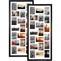 SE3529 20 Opening 4x6 Collage Photo Frames 2 pc