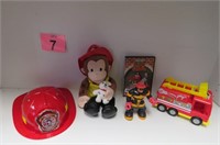 Curious George / Firefighter Kids Lot