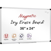 SE3535 Magnetic Whiteboard Dry Erase Board,36X24