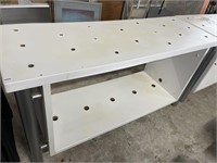 Work Bench/Display Table with Chrome Legs and