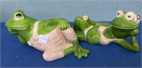 Frogs , Home Decor 12” long