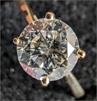 $2500 10K  1.3G, Lab Grown Diamond 0.80Ct Ring