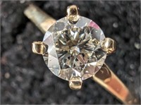 $2000 10K  1.8G, Lab Grown Diamond 0.50Ct Ring