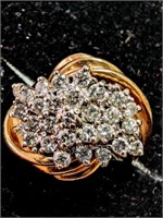 $4950 14K  29 Diamonds 0.60Ct, 6.91G Ring