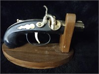 Vintage Derringer Gun Table Lighter