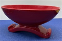 Royal Haeger Red Footed Bowl