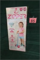Zipper Light-up Scooter - New